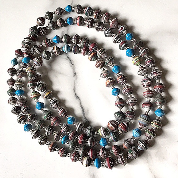 Jewelry - African handmade paper beads